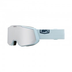 100% Snowcraft XL Hiper Goggle white - mirror silver