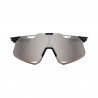 100% Hypercraft Glases Gloss black-HiPER silver