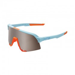 100% S3 Glases Soft Tact Two Tone-HiPER silver