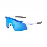 100% Speedcraft SL Glases Matte white/Meta blue-Hi