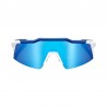 100% Speedcraft SL Glases Matte white/Meta blue-Hi