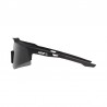 100% Speedcraft XS Glases Soft Tact black-smoke