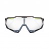 100% Speedtrap Glases Soft Tact Cool grey-Photochr
