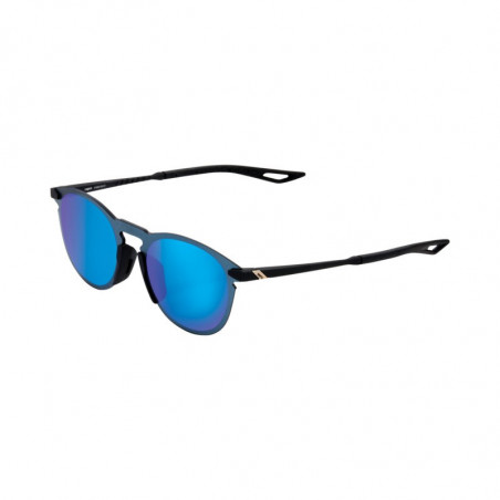 100% Legere Round Glases Soft Tact black-blue ML