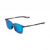 100% Legere Square Glases Soft Tact black-blue ML