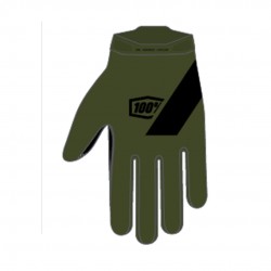 100% Ridecamp Gloves army/black