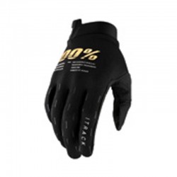 100% Itrack Gloves Black schwarz