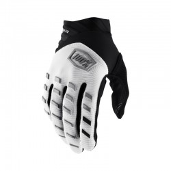 100% Airmatic Gloves White...