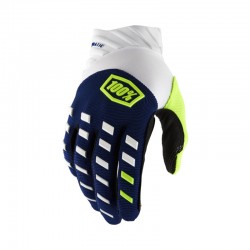 100% Airmatic Gloves navy/white