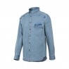 iXS Carve Digger Organic Denim Shirt washed blue