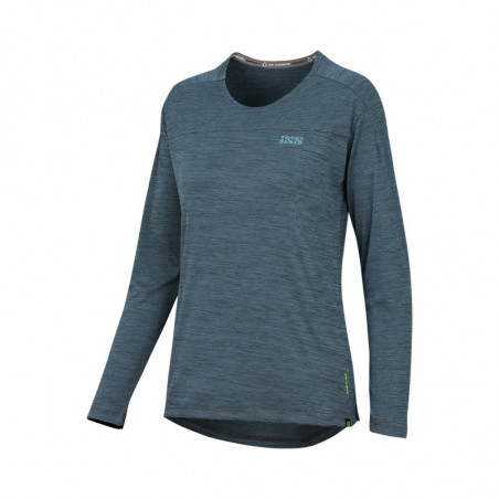 iXS Flow X Women long sleeve jersey ocean