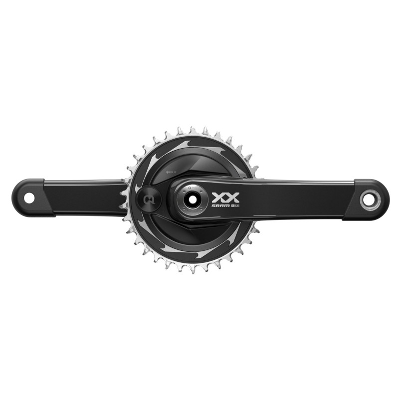 SRAM Powermeter XX SL Eagle T-Type 34Z 165mm Spiderbased Q174 CL55 DUB Black