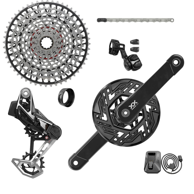 SRAM XX Eagle T-Type E-MTB Bosch Groupset 165 36Z, RD, Controller, Kette, Kassette