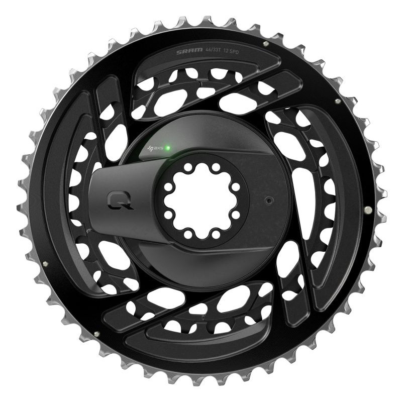 SRAM Powermeter Kettenblatt Kit 46-33Z Force AXS, Direct Mount, D2, Black