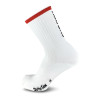 DirtySox Compress - Switzerland - Fahr emou! - Velosocken - Weiss