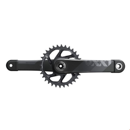 SRAM Kurbel XX1 Eagle Boost DUB 175mm 32T 55mm Chainline Lunar Grey