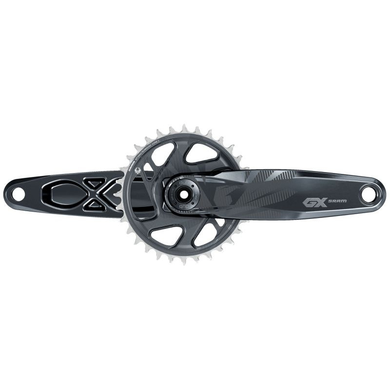 SRAM Kurbel GX Eagle Boost DUB 175mm 32T 55mm Chainline Lunar Grey