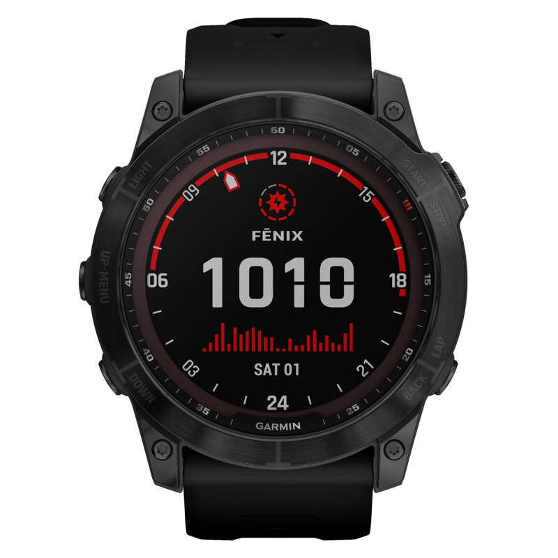 Garmin fenix 7X,Base,Black/SS w/Si Band