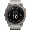 Garmin fenix 7X Pro Sapph Sol Ti w/Gray/Orange Band