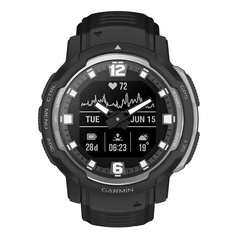 Garmin Instinct Crossover, Black, Graphite, WW