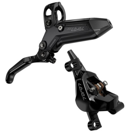 SRAM Level Silver Stealth Aluminum, 2-Kolben