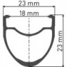 DT Swiss Felge R 460 28 Loch