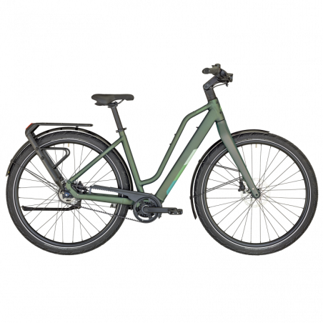 Bergamont E-Vitess Expert Amsterdam, matt khaki green