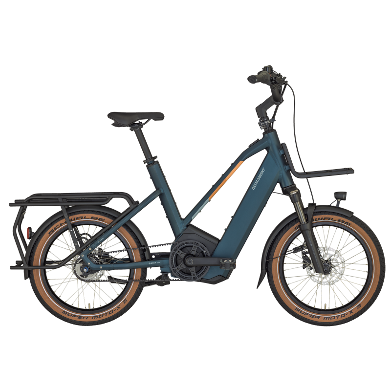 Bergamont Hans-E N5e Belt, matt petrol blue