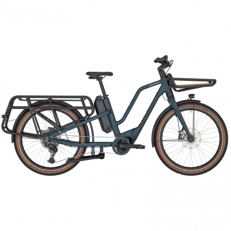 Bergamont E-Cargoville LT Edition, matt petrol blue