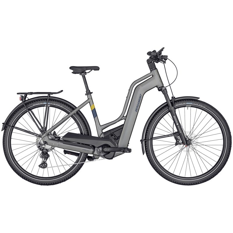 Bergamont E-Horizon Premium SUV Amsterdam, matt chrome silver