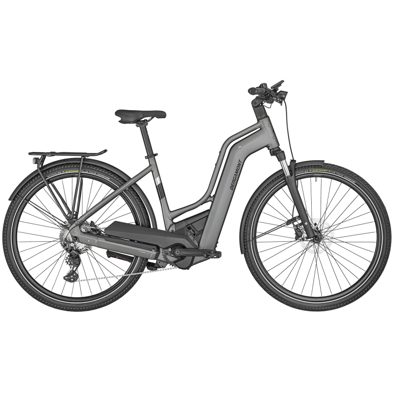 Bergamont E-Horizon Sport 6 Amsterdam, matt titanium silver