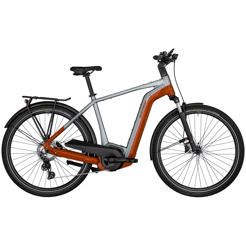 Bergamont E-Horizon Edition LTD Gent, shiny silver/orange