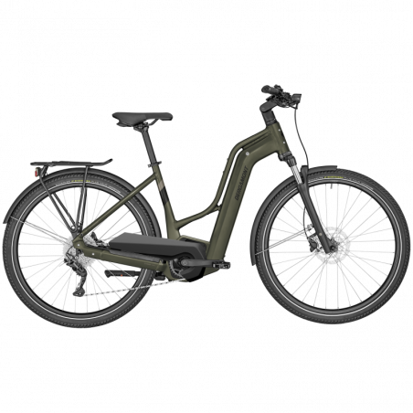 Bergamont E-Horizon Edition 5 Amsterdam, matt khaki green