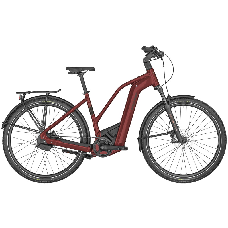 Bergamont E-Horizon Premium Pro Belt Lady, shiny true red