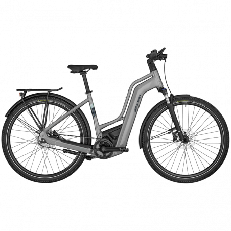 Bergamont E-Horizon Elite 7 Belt Amsterdam, shiny mortar grey