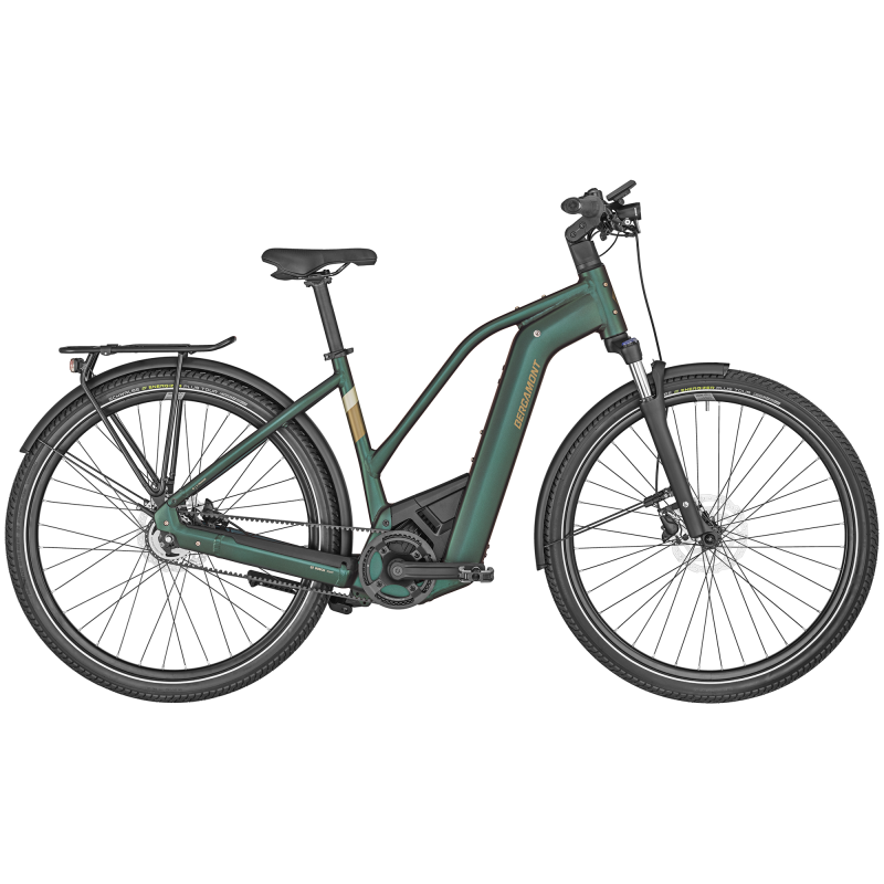 Bergamont E-Horizon Elite 6 Belt Lady, matt emerald green