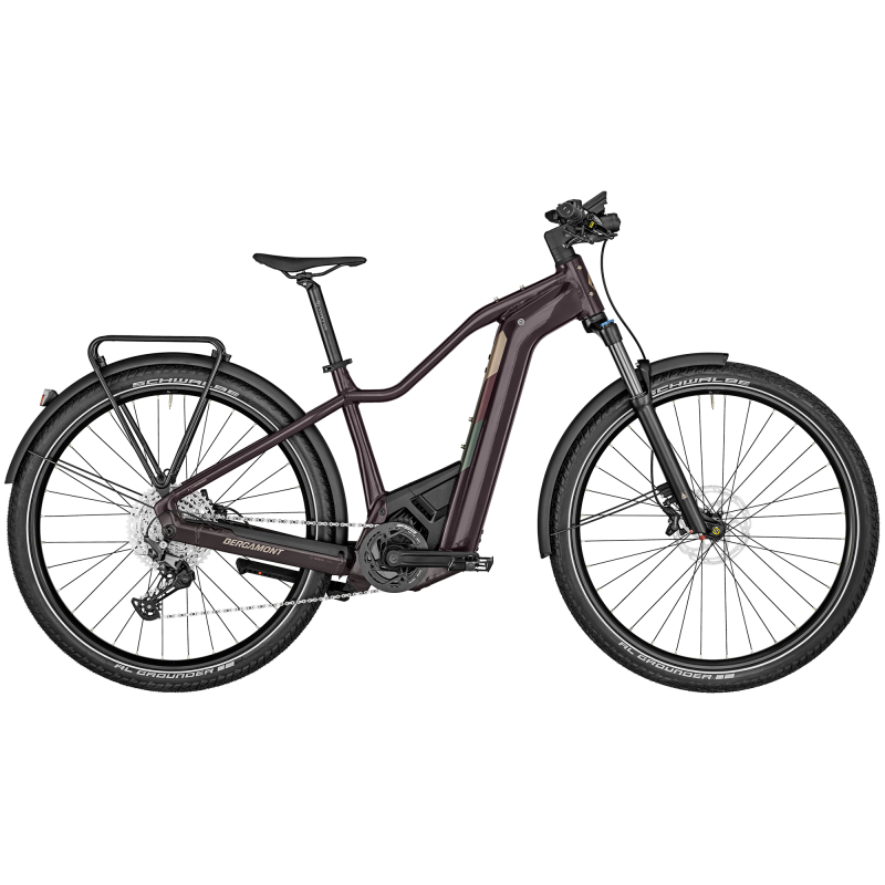 Bergamont E-Revox Expert FMN EQ, shiny rosso black