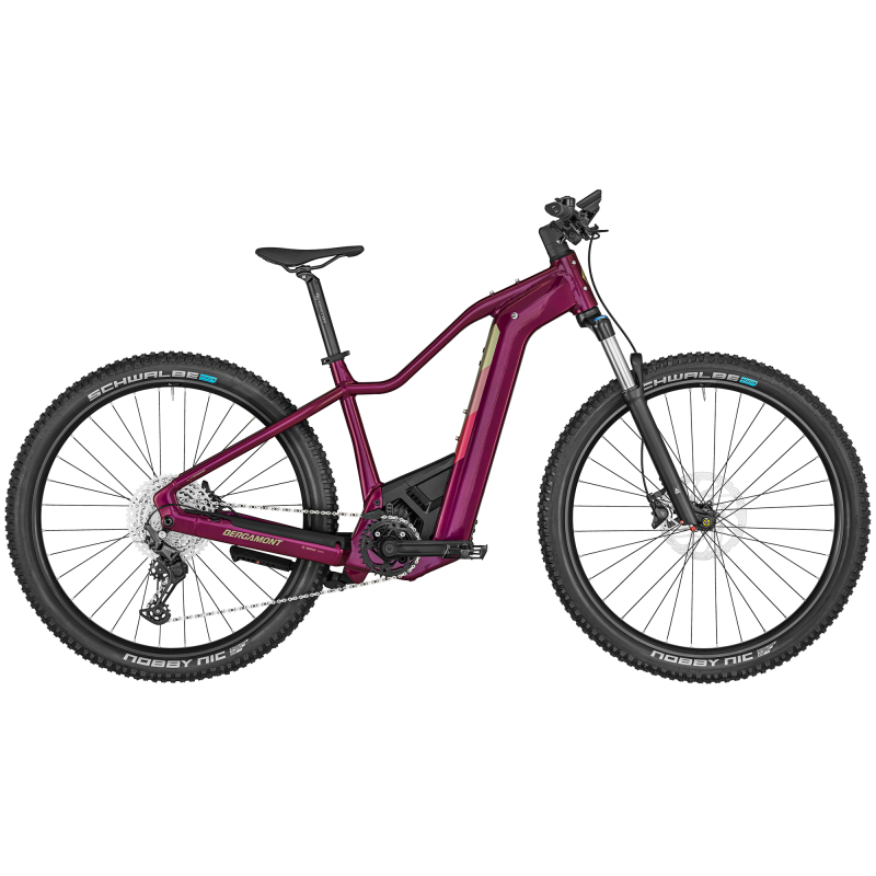 Bergamont E-Revox Pro FMN, shiny mulberry red