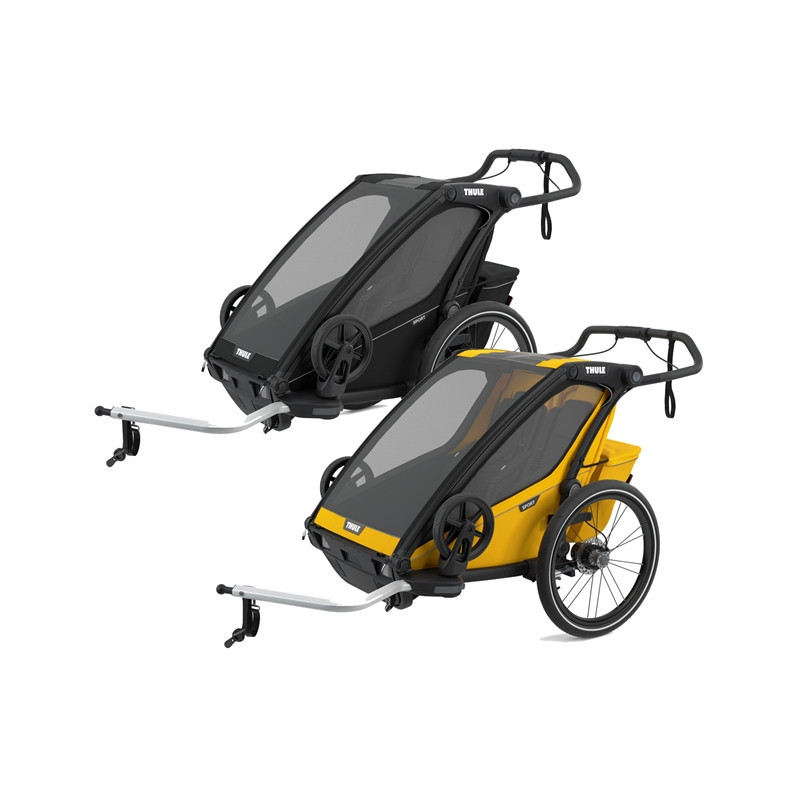 Thule Anhänger Chariot SPORT double, schwarz