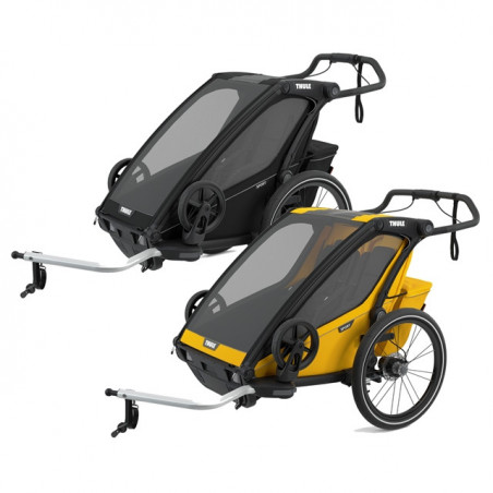 Thule Anhänger Chariot SPORT double, schwarz