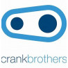 Crank Brothers Trail Socken L/XL, black-red-grey