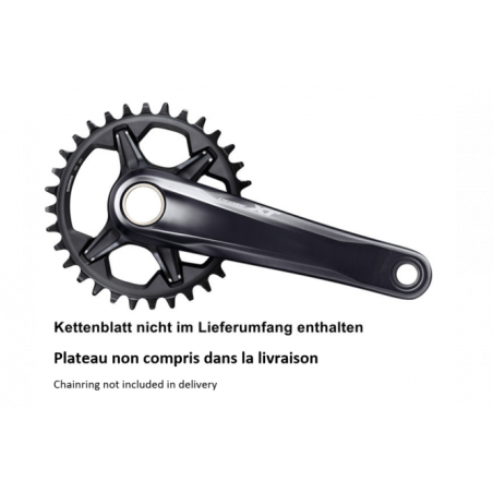 Shimano Kettenradgarnitur XT FC-M8120 ohne Kettenblatt CL: 55 mm