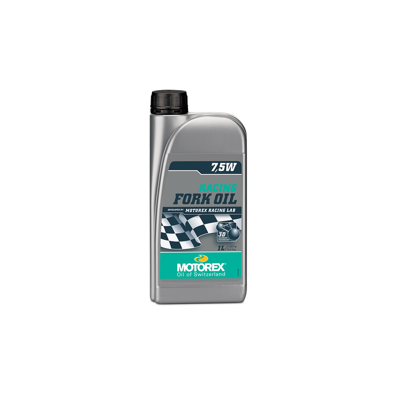 Motorex Racing Fork Oil SAE 7.5W Federgabelöl Flasche 1 L