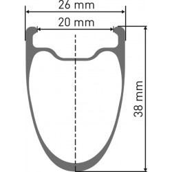 DT Swiss ARC 1100 Dicut 38 WTS Disc