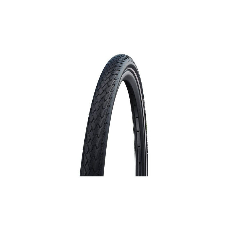 Schwalbe Pneu Green Marathon 700x38C GG Starr mit Reflexstreifen black