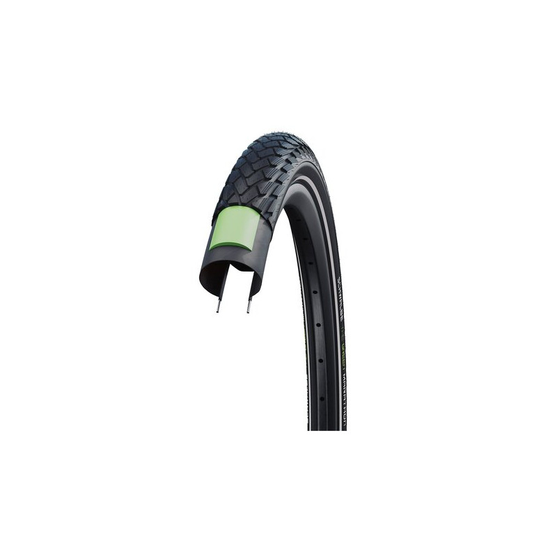 Schwalbe Pneu Green Marathon 28x2.00 GG Starr mit Reflexstreifen black