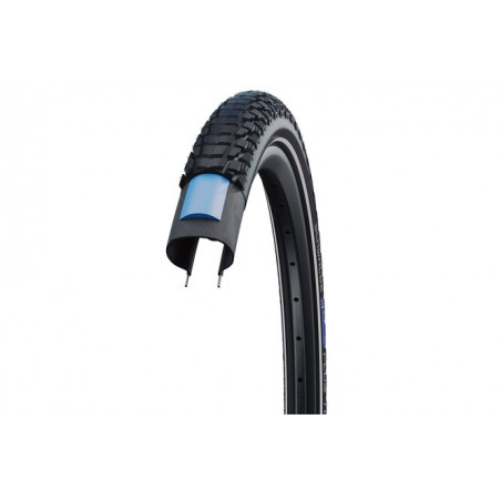 Schwalbe Pneu Marathon Plus Tour 700x38C Starr mit Reflexstreifen black