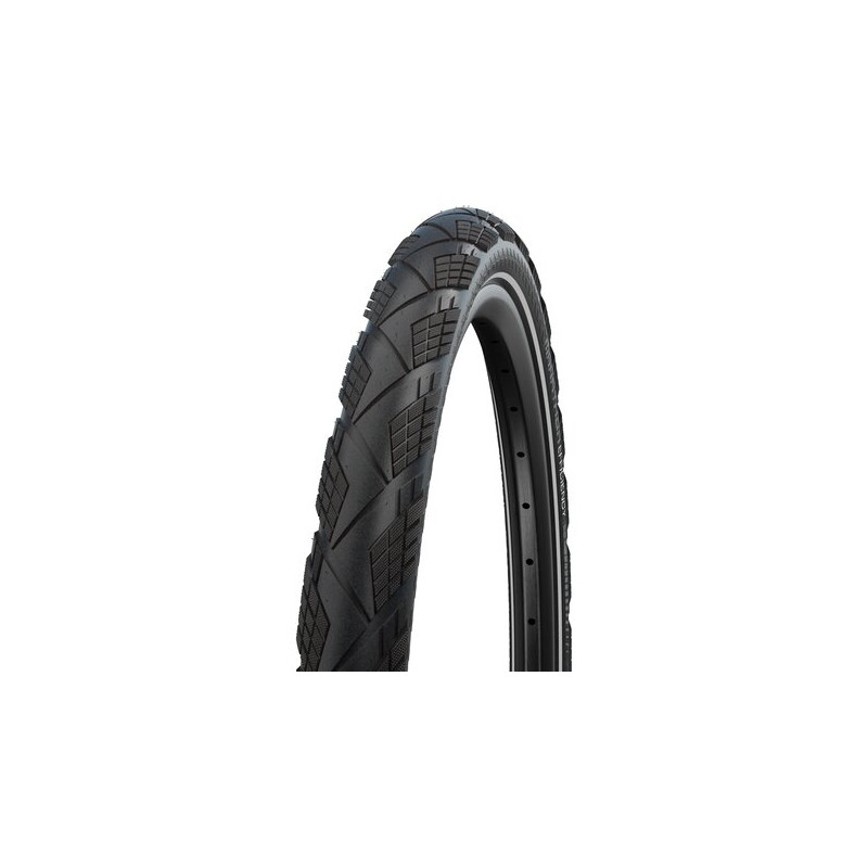 Schwalbe Pneu Marathon Efficiency 700x38C Falt mit Reflexstreifen black