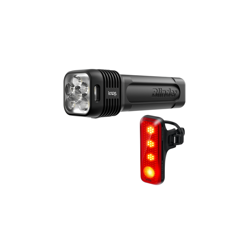 Knog Lichtset Blinder 1300 & Blinder R150 schwarz