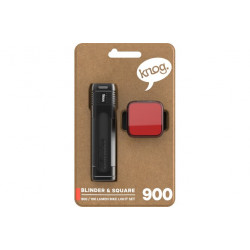 Knog Lichtset Blinder 600 & Blinder Square schwarz